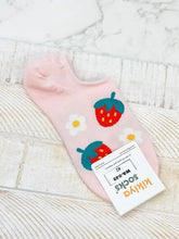 Load image into Gallery viewer, PREORDER: Fruity No Show Socks in Two Colors
