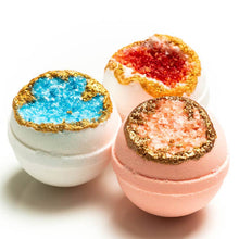 Load image into Gallery viewer, PREORDER: Spring Geode Luxury Bath Bomb Sets
