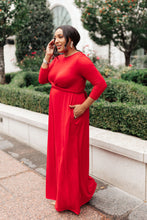 Load image into Gallery viewer, Bri Maxi Dress in Red
