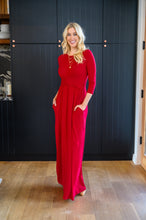 Load image into Gallery viewer, Bri Maxi Dress in Red
