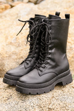 Load image into Gallery viewer, Fresh Feels Combat Boots In Black
