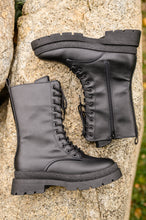 Load image into Gallery viewer, Fresh Feels Combat Boots In Black
