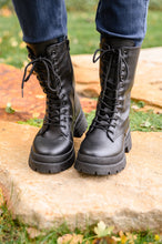 Load image into Gallery viewer, Fresh Feels Combat Boots In Black
