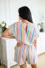 Load image into Gallery viewer, PREORDER: Kara Drawstring Romper in Assorted Prints
