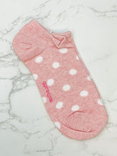 Load image into Gallery viewer, PREORDER: Large Polka Dot Low Cut Socks in Two Colors
