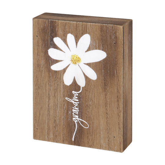 PREORDER: Grandma Daisy Block Sign